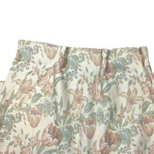 True Vintage Luxury Pinch Pleat Drape Curtain HTF